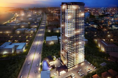 Appartement sur Jomtien Beach, Pattaya, Thaïlande 2 chambres № 101370