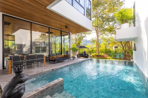 Chalet de 4 dormitorios en Kamala, Tailandia № 71543 - foto 27