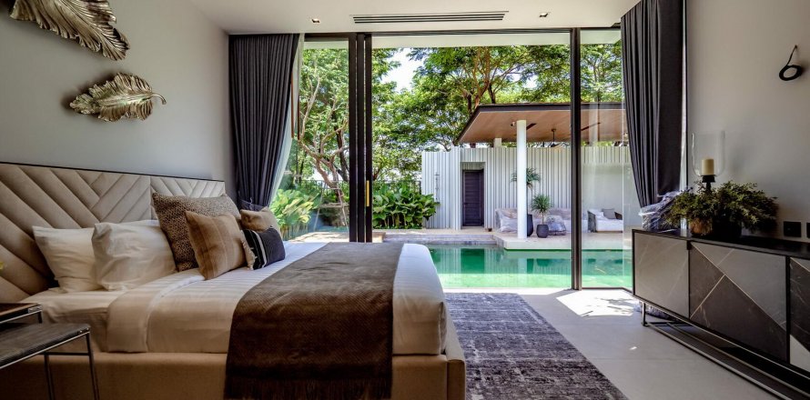Chalet de 4 dormitorios en Botanica Forestique, Phuket, Tailandia № 80521