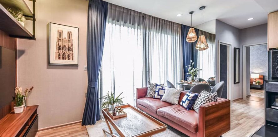 Condo in Bangkok, Thailand, 2 bedrooms in THE LINE Jatujak - Mochit  № 111305