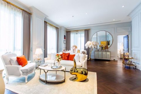 Condo à Bangkok, Thaïlande, 2 chambres à 98 Wireless  № 111302