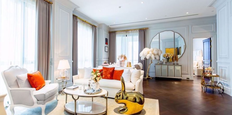 Condo à Bangkok, Thaïlande, 2 chambres à 98 Wireless № 111302