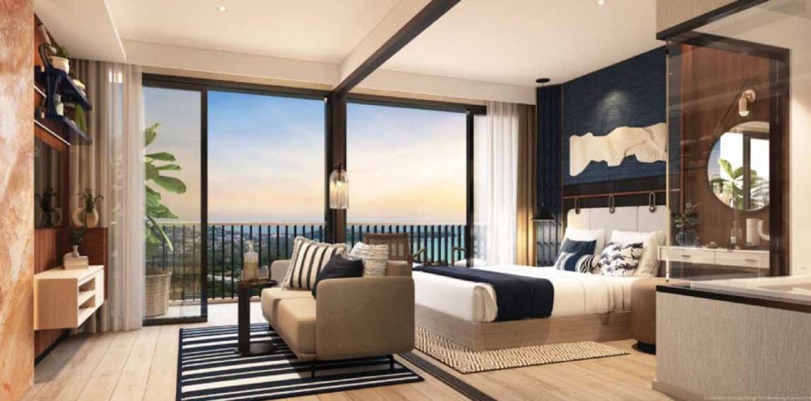 Estudio en el condominio en Phuket, Tailandia en SO Origin Bangtao Beach № 85504