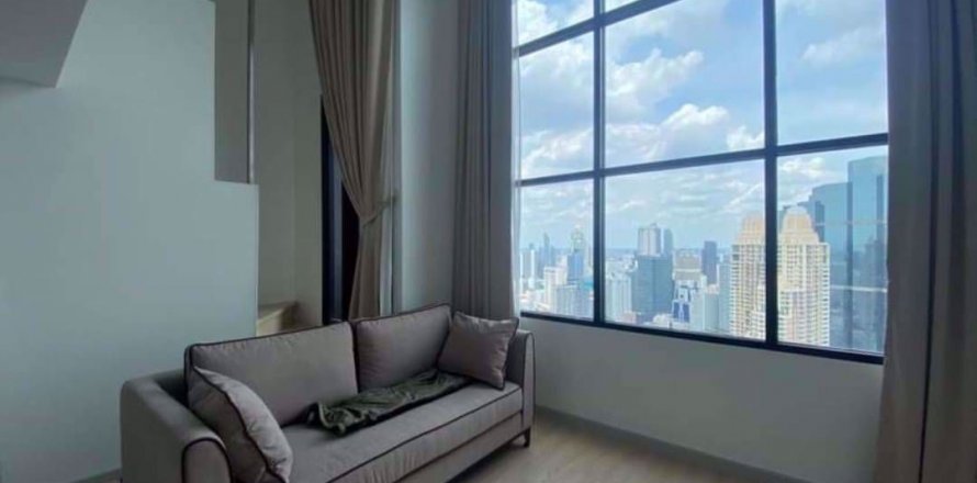 Dúplex de 1 dormitorio en Knightsbridge Prime Sathorn, Bangkok, Tailandia № 77248