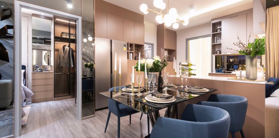 Condominio de 2 dormitorios en Bangkok, Tailandia en IDEO SUKHUMVIT RAMA 4  № 77908