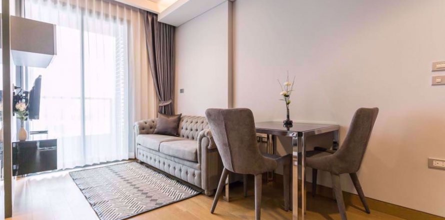 Condo à Bangkok, Thaïlande, 1 chambre à The Lumpini 24 № 78337