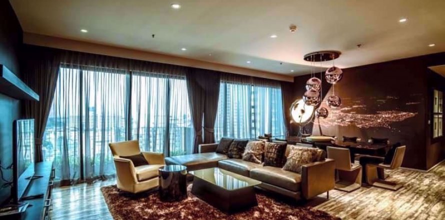 Condominio de 3 dormitorios en Bangkok, Tailandia en The Emporio Place № 79095