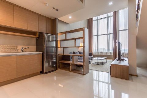 Dúplex de 1 dormitorio en The Emporio Place, Bangkok, Tailandia № 79097