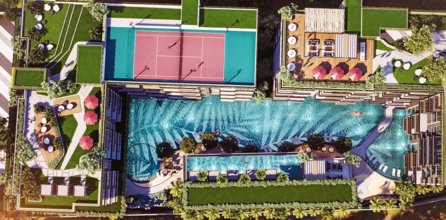 Condominio de 3 dormitorios en Pattaya, Tailandia en The Riviera Beverly Hills № 123429