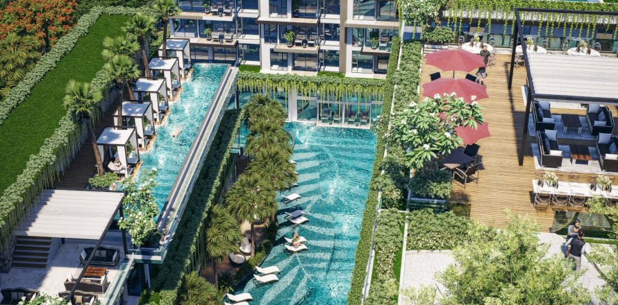 Eigentumswohnung in Pattaya, Thailand, 2 Schlafzimmer in The Riviera Beverly Hills № 123428