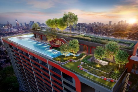 Sobre plano Aspire Huai Khwang en Huai Khwang, Bangkok, Tailandia № 130570 - foto 4