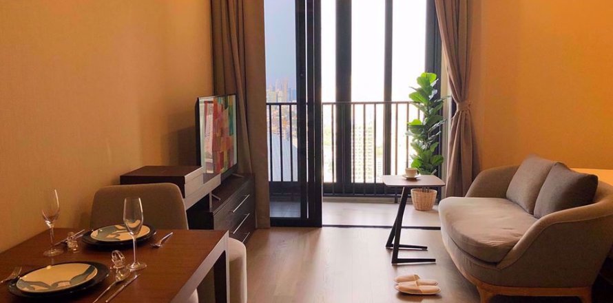 Condo à Bangkok, Thaïlande, 1 chambre à Ashton Asoke  № 78187