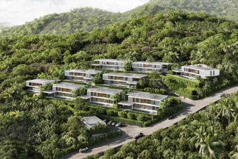 Villa in Phuket, Thailand 4 Schlafzimmer № 107786