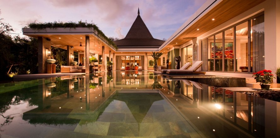 Chalet de 4 dormitorios en Phuket, Tailandia № 70791