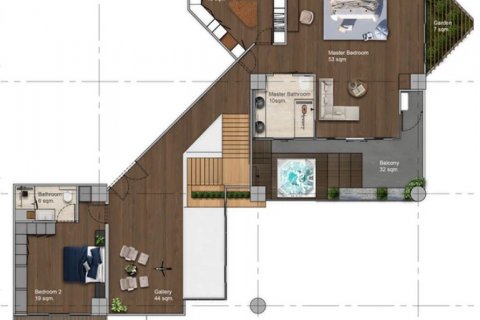 Eigentumswohnung in Watthana, Bangkok, Thailand, 4 Schlafzimmer  № 126573 - Foto 29