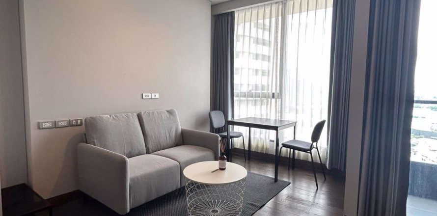 Condo à Bangkok, Thaïlande, 1 chambre à The Lumpini 24 № 77971