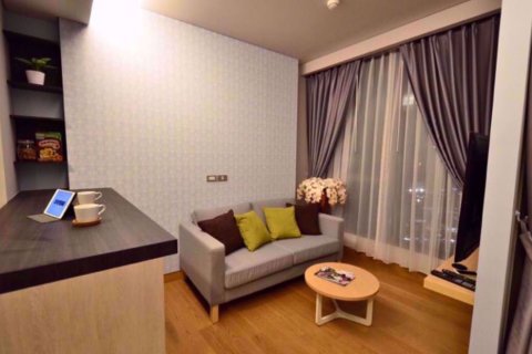 Condo à Bangkok, Thaïlande, 1 chambre à The Lumpini 24 № 77972