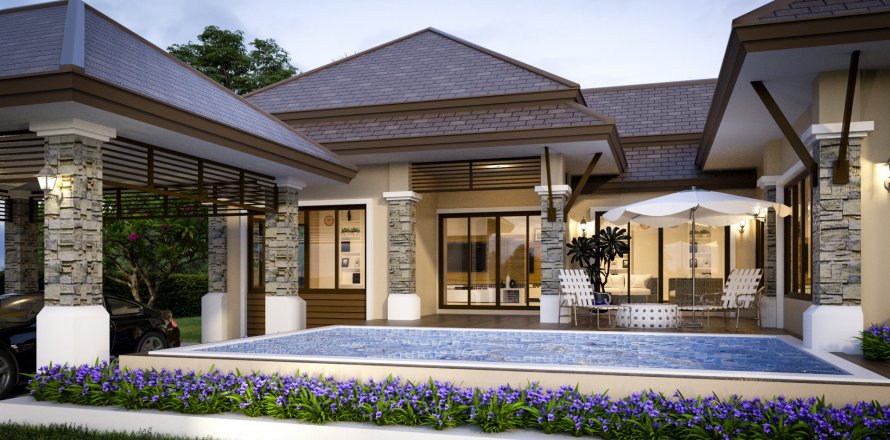 Casa de 3 dormitorios en Hua Hin, Tailandia № 125231