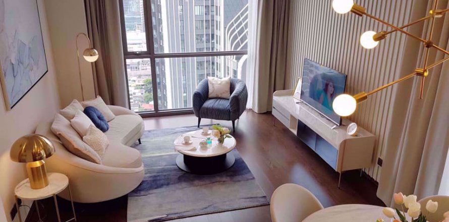 Condominio de 2 dormitorios en Bangkok, Tailandia en The Line Ratchathewi № 78381