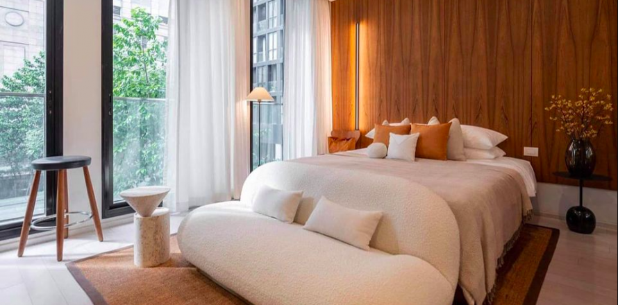 Estudio en el condominio en Bangkok, Tailandia en Noble Ploenchit  № 105127
