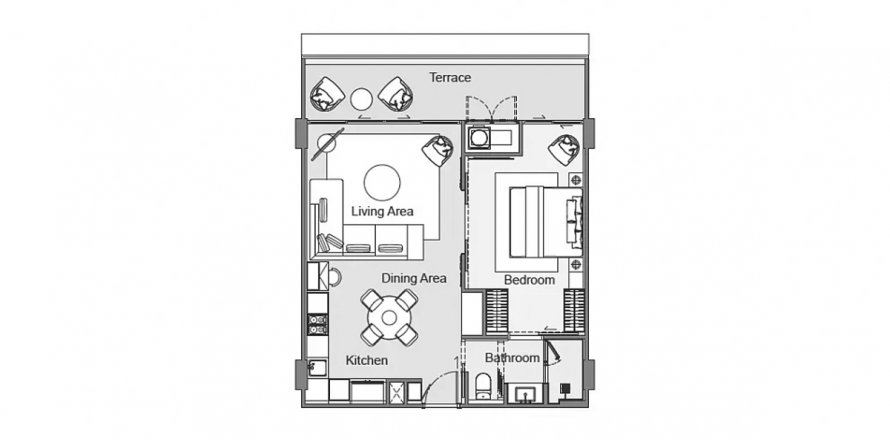 Sobre plano Laguna Beach Residences Bayside en Bang Tao, Tailandia № 130566 - foto 1