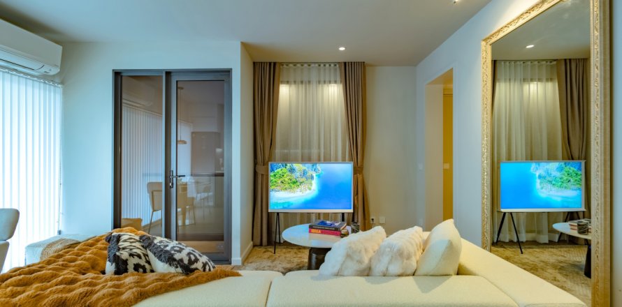 Condominio de 1 dormitorio en Bang Tao, Tailandia en Zero Bangtao  № 123147