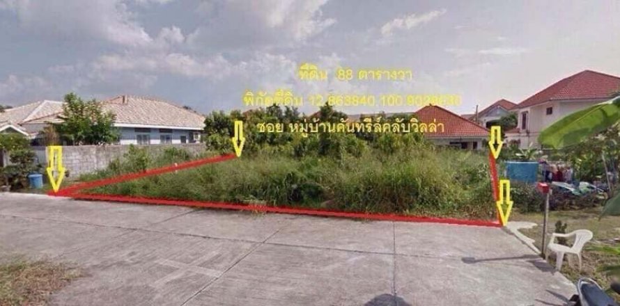 Terreno en Pattaya, Tailandia № 125620