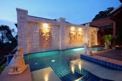 Villa in Phuket, Thailand 2 Schlafzimmer № 107666 - Foto 11