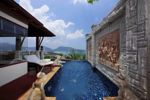 Villa in Phuket, Thailand 2 Schlafzimmer № 107666 - Foto 12