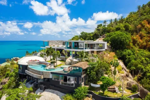Villa sur Chaweng Beach, Ko Samui, Thaïlande 5 chambres № 107588