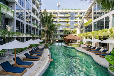 Студия в кондо в Пхукете, Таиланд в Layan Green Park № 106900