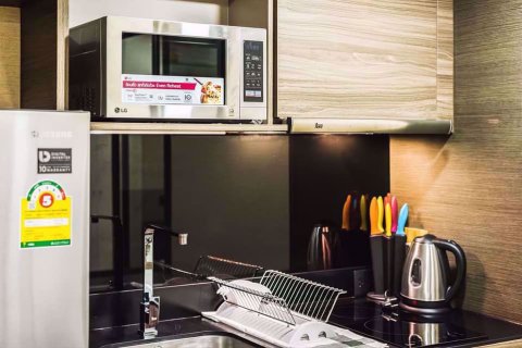 Кондоминиум с 1 спальней в Патхум Ване, Бангкок, Таиланд № 76942 - фото 3