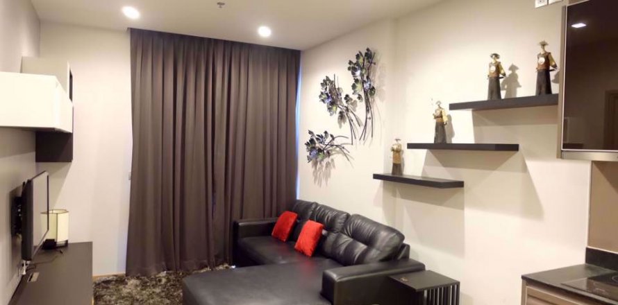 Condominio de 1 dormitorio en Khlong Toei, Bangkok, Tailandia № 76315