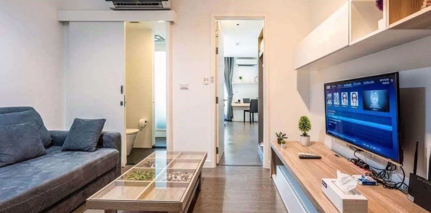 Condominio de 1 dormitorio en Din Daeng, Bangkok, Tailandia № 76318