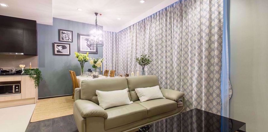 คอนโดมิเนียมในกรุงเทพมหานคร, ประเทศไทย, 2 ห้องนอน ใน Edge Sukhumvit 23 № 111407