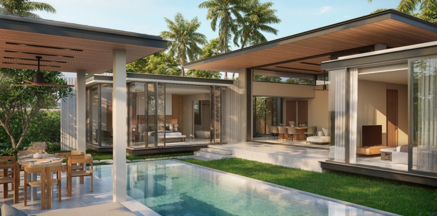 Villa auf Naithon Beach, Thailand 3 Schlafzimmer № 70742