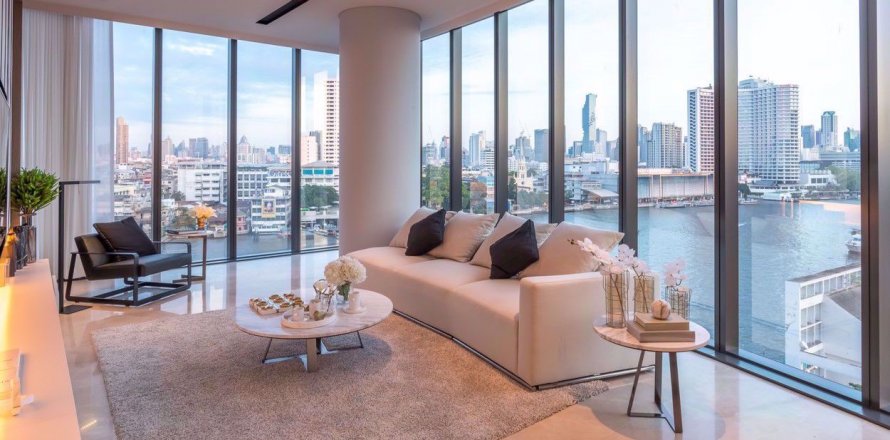 Condo à Khlong San, Bangkok, Thaïlande, 2 chambres № 76705