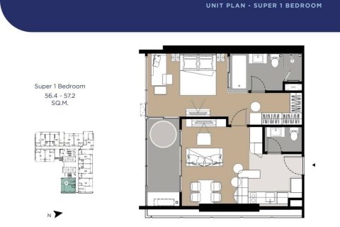Apartamento de 1 dormitorio en Pattaya, Tailandia № 101414 - foto 15