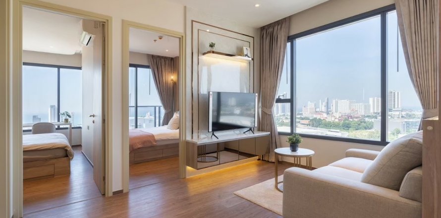 Apartamento de 2 dormitorios en Pattaya, Tailandia № 101415