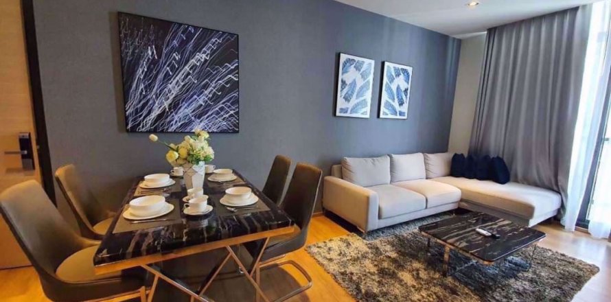 Condominio de 2 dormitorios en Bangkok, Tailandia en Park Origin Phromphong № 77525