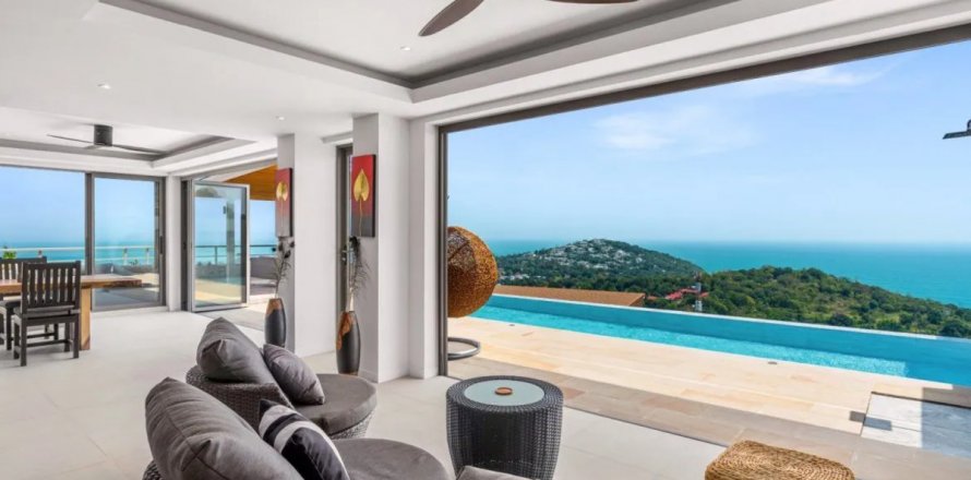 Chalet de 3 dormitorios en The Heights, Ko Samui, Tailandia № 133276