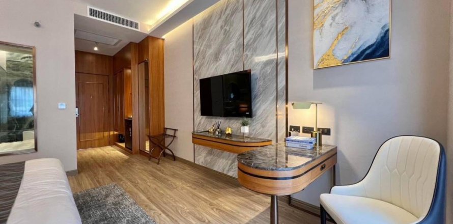 Estudio en el condominio en Pattaya, Tailandia № 133074