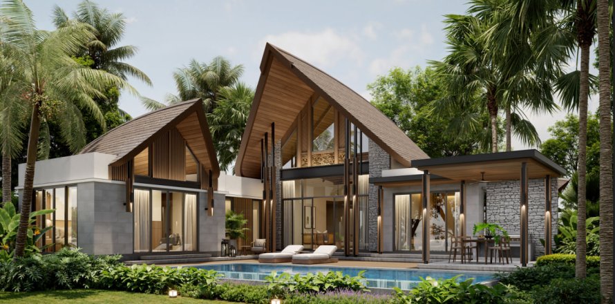 Villa in Bang Tao, Thailand 3 bedrooms № 75959