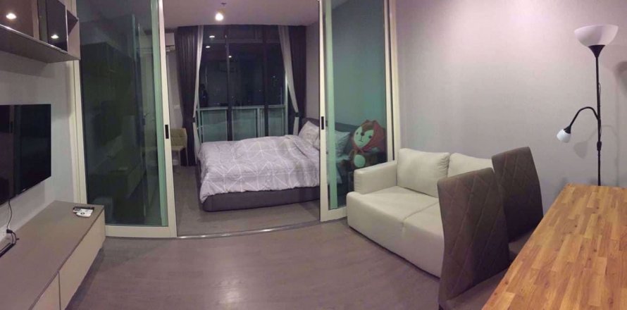Condominio de 1 dormitorio en Din Daeng, Bangkok, Tailandia № 76749