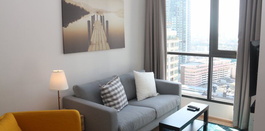 Condominio de 2 dormitorios en Phaya Thai, Bangkok, Tailandia № 144064