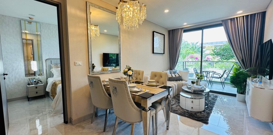 Apartamento de 2 dormitorios en Pattaya, Tailandia № 123106
