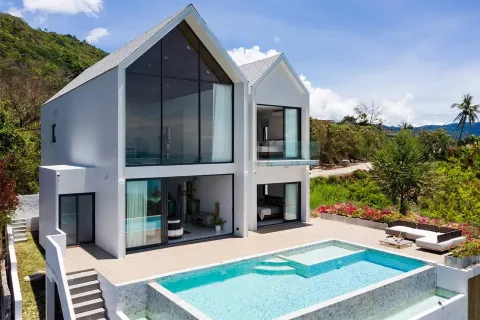 Chalet de 3 dormitorios en Ko Samui, Tailandia № 107297 - foto 17