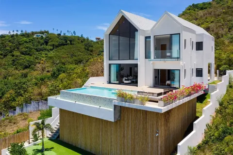 Chalet de 3 dormitorios en Ko Samui, Tailandia № 107297 - foto 19