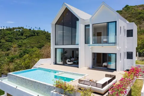 Chalet de 3 dormitorios en Ko Samui, Tailandia № 107297 - foto 18