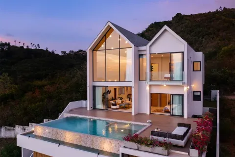 Chalet de 3 dormitorios en Ko Samui, Tailandia № 107297 - foto 13